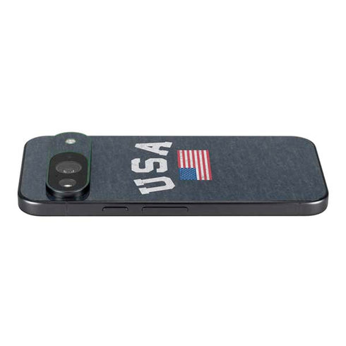 USA with American Flag Google Pixel 9 Skin